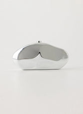 Aveline Clutch Bag - Silver