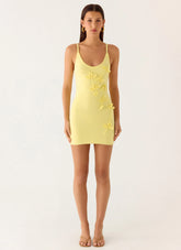 Cottesloe Mini Dress - Yellow