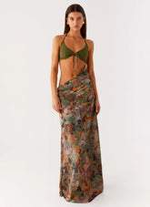 Overgrown Maxi Dress - Vintage Blossom